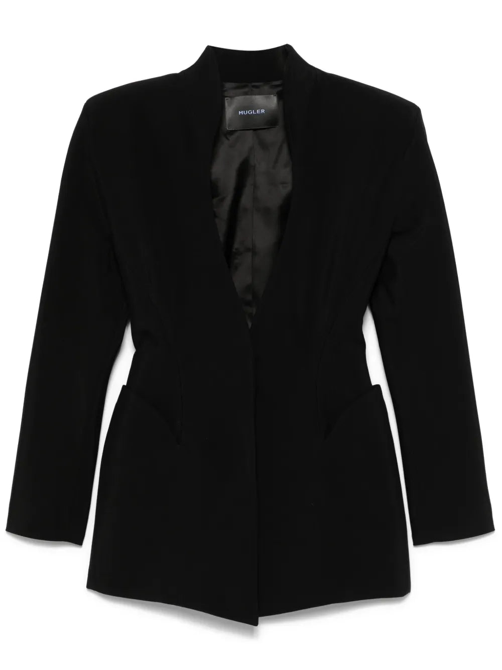 Fitted-Waist Blazer
