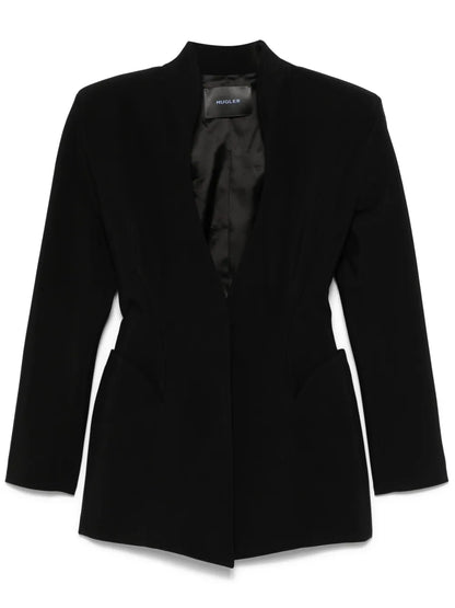 Fitted-Waist Blazer