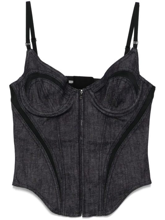 Denim Corset