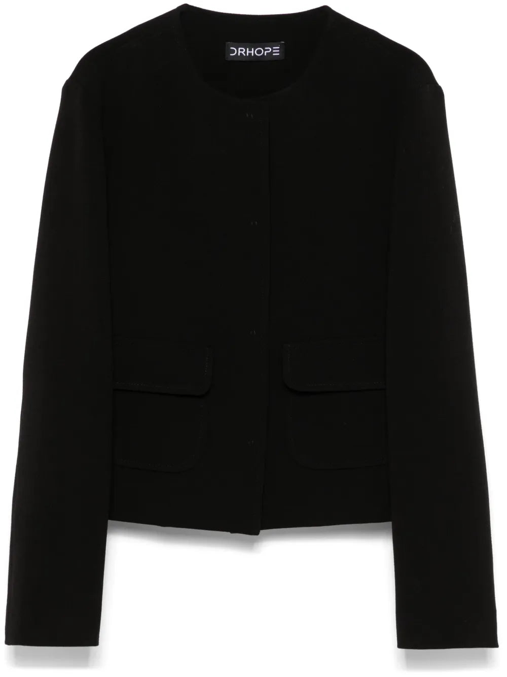 Crew-Neck Jacket