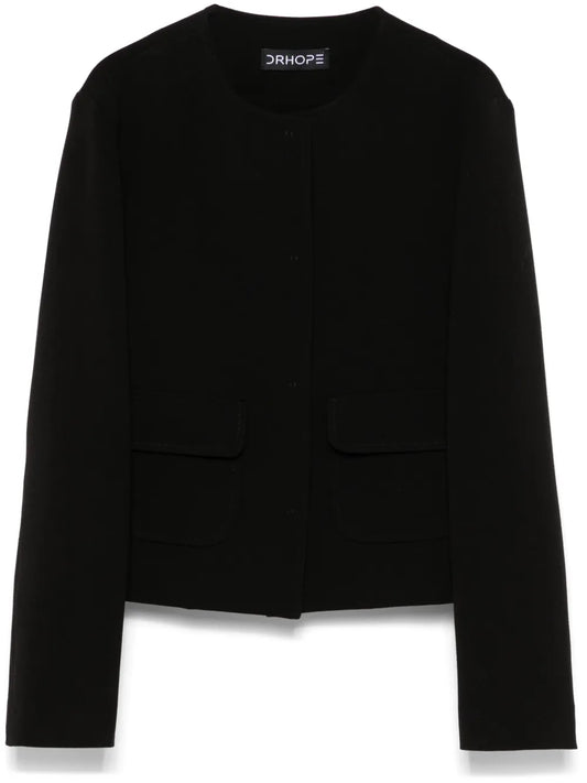 Crew-Neck Jacket