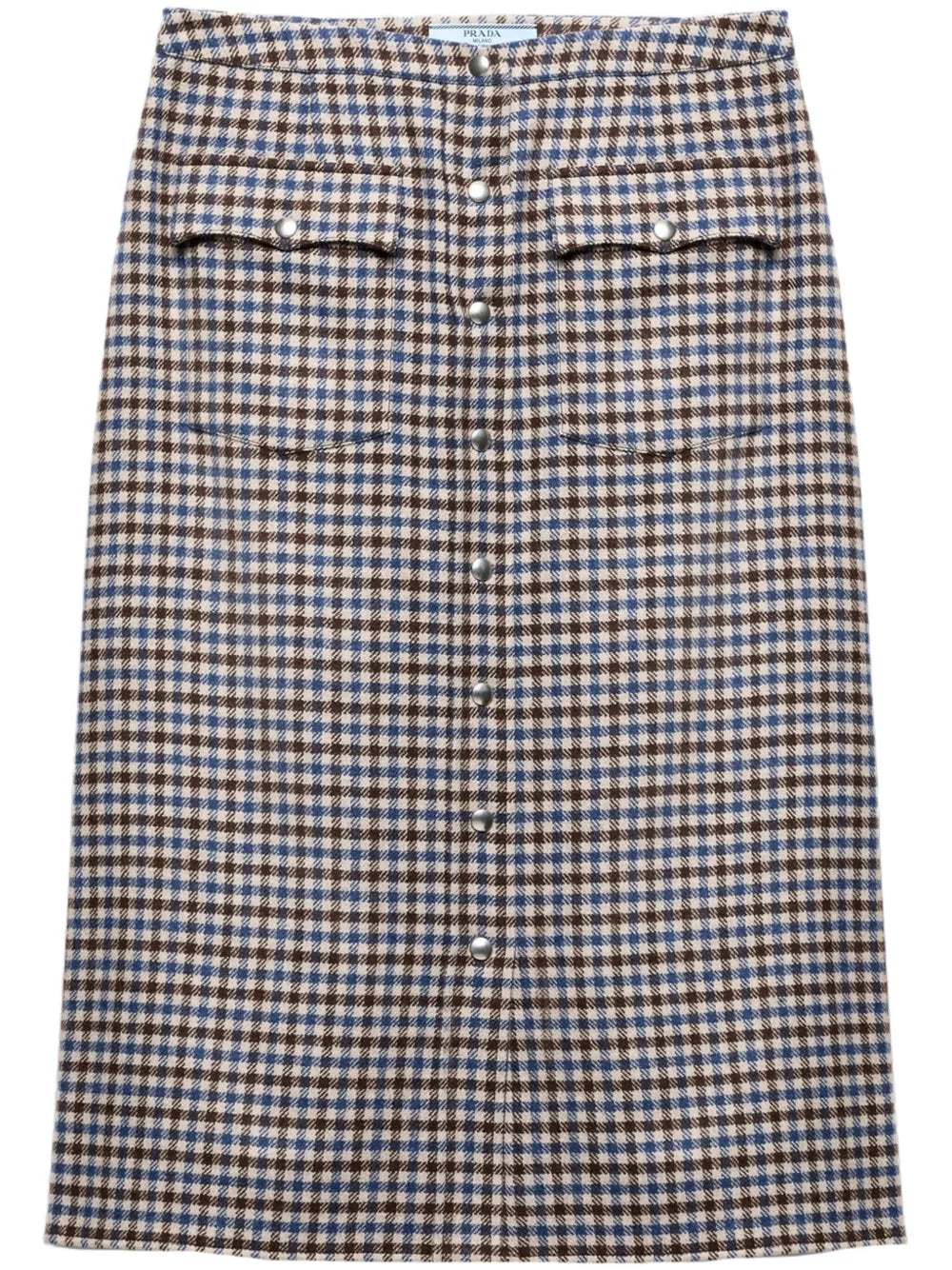 Wool Midi Skirt