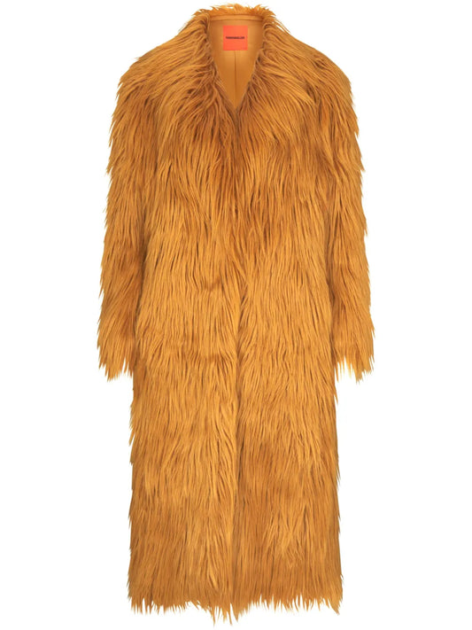 Lett Shaggy Faux-Fur Coat