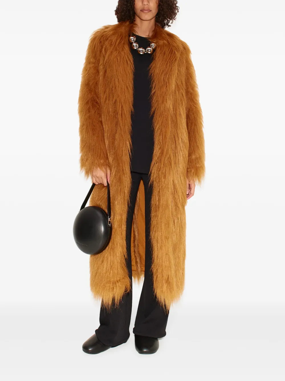 Lett Shaggy Faux-Fur Coat