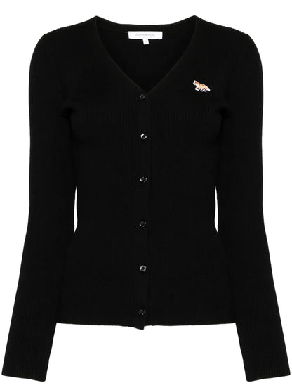 Baby Fox Patch Cardigan
