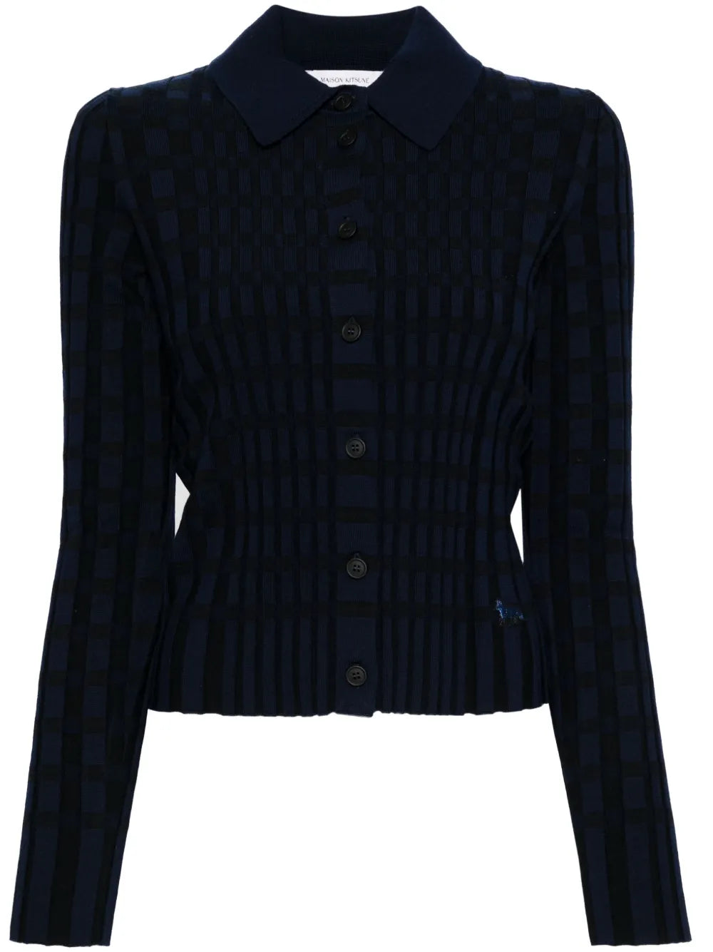 Checked Knitted Shirt