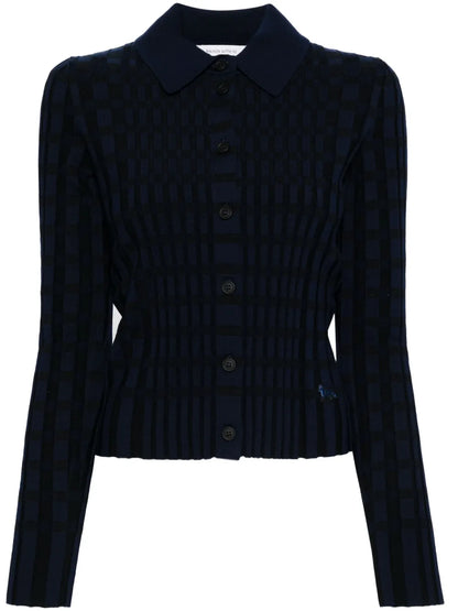 Checked Knitted Shirt