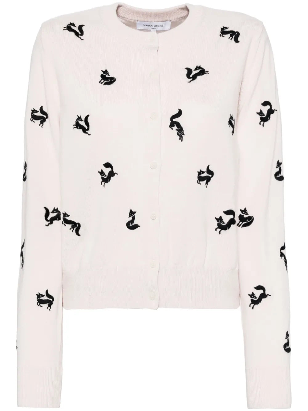 Fancy Fox Embroidered Cardigan