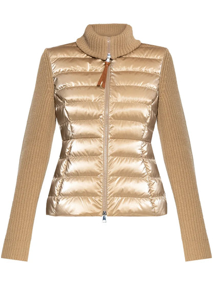 Logo-Patch Panelled Jacket