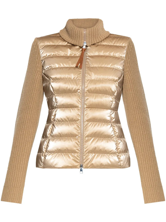 Logo-Patch Panelled Jacket