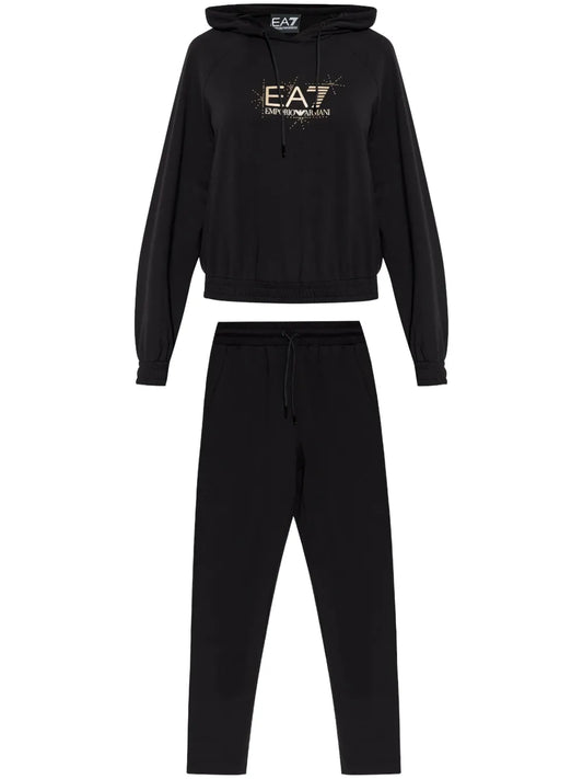 Logo-Print Tracksuit