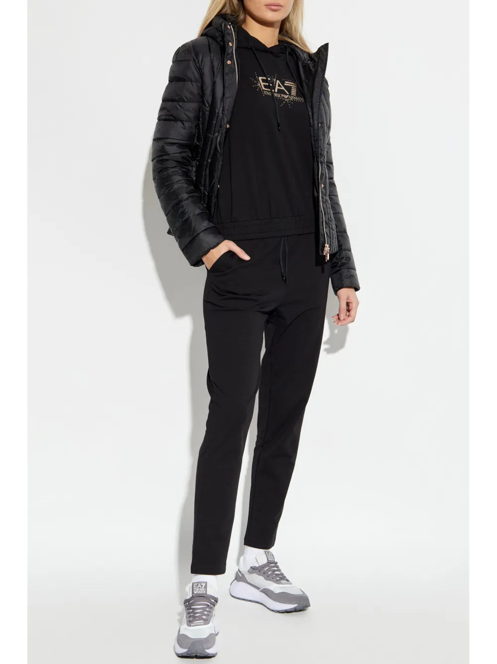 Logo-Print Tracksuit