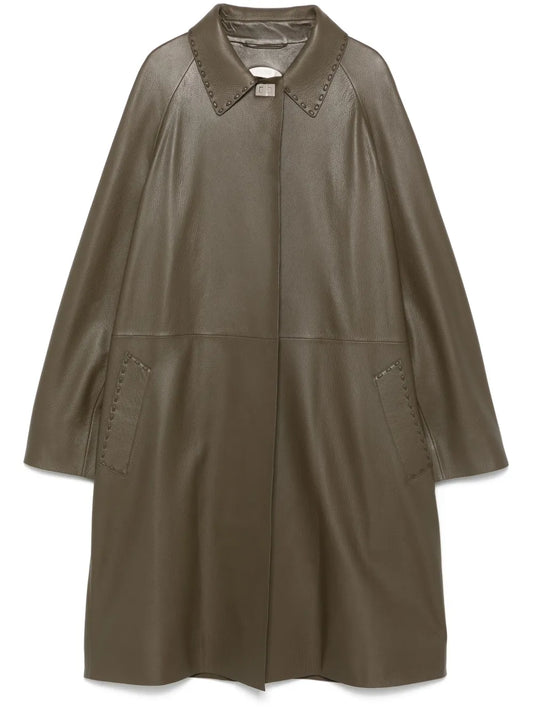 Leather Coat