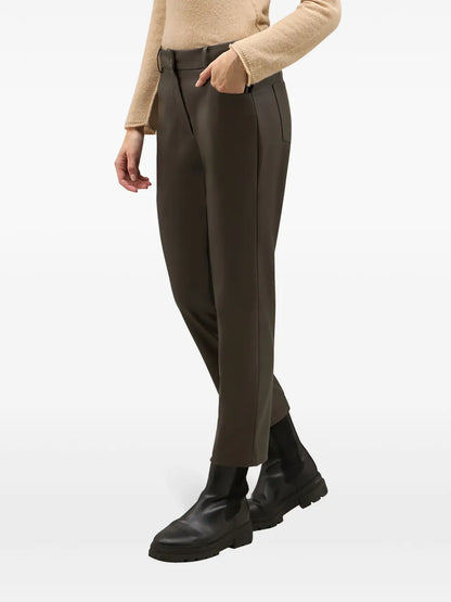 Straight-Leg Trousers