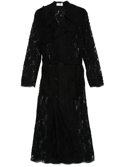 Lace Trench Coat