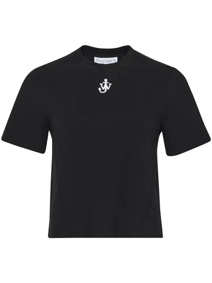 Anchor-Embroidered T-Shirt