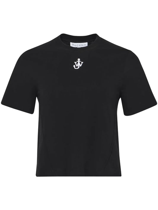 Anchor-Embroidered T-Shirt