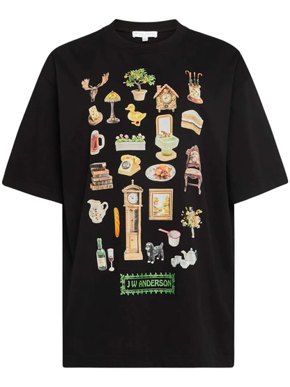Diorama-Print T-Shirt