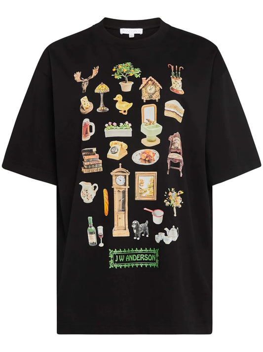 Diorama-Print T-Shirt