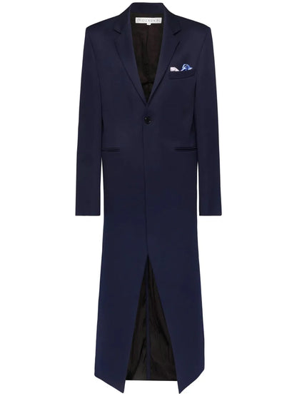Handkerchieg Detail Long Coat