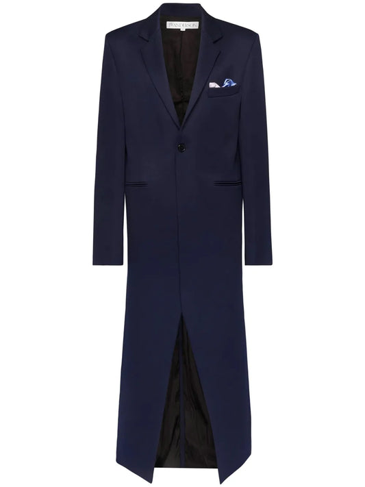 Handkerchieg Detail Long Coat