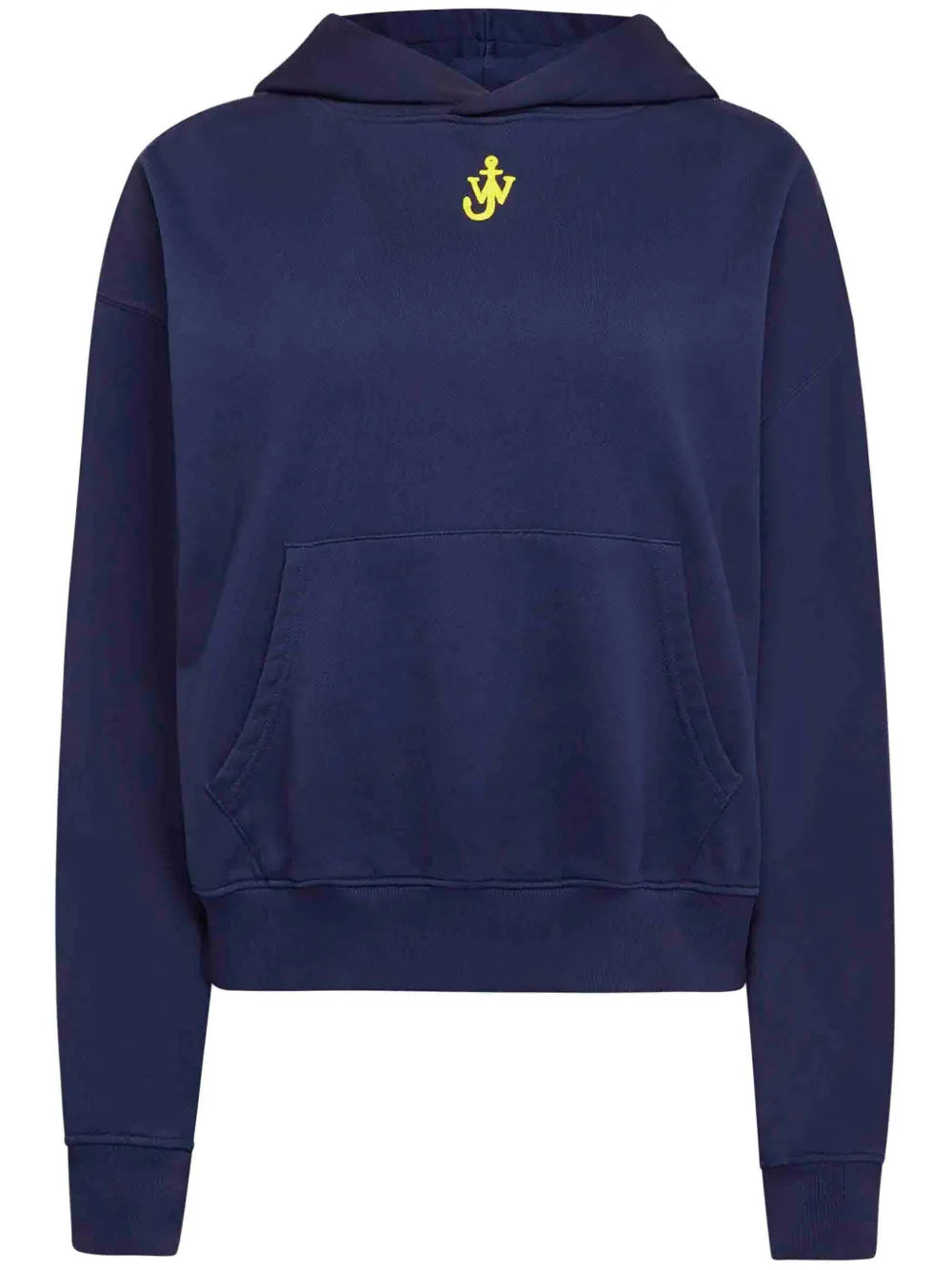 Anchor-Embroidered Hoodie