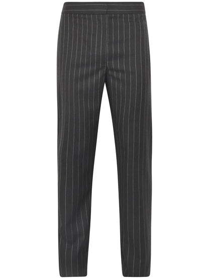 Straight-Leg Tailored Trousers