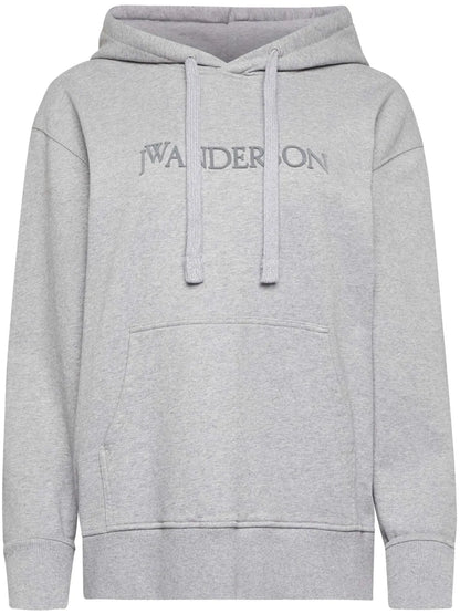 Logo-Embroidered Hoodie