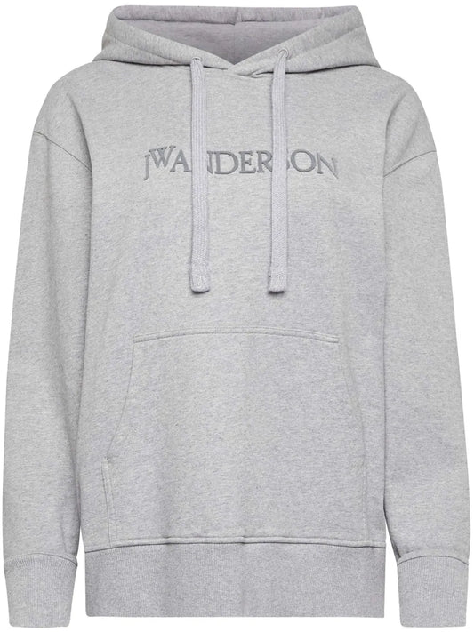 Logo-Embroidered Hoodie