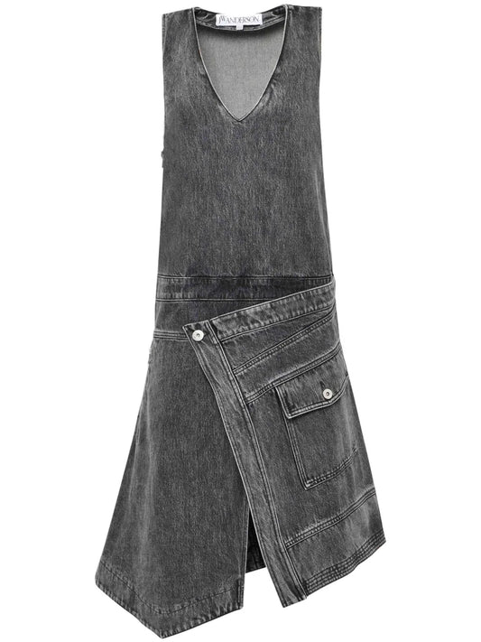 Wrap Sleeveless Dress