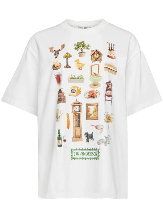 Diorama-Print T-Shirt