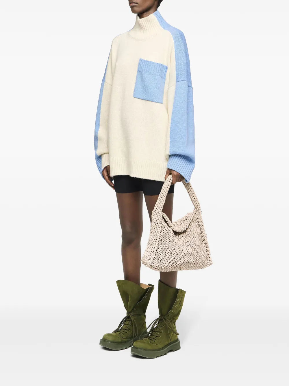 Two-Tone Sweater