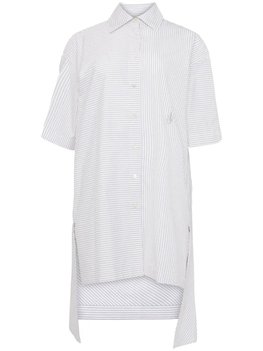 Step-Hem Shirt Dress