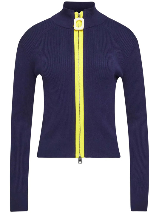 Zip-Up Cardigan