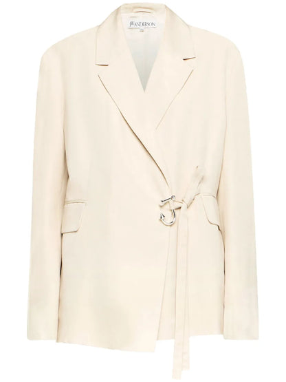 Tailored Wrap Blazer