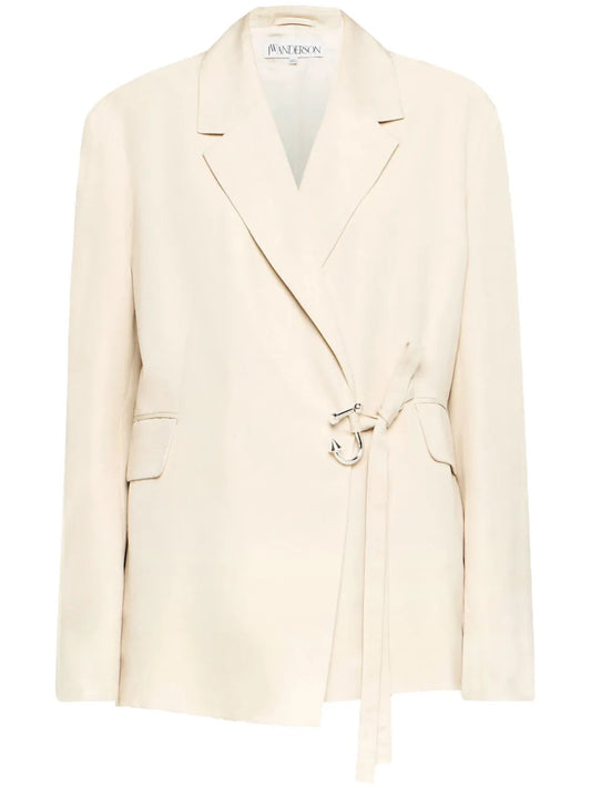 Tailored Wrap Blazer