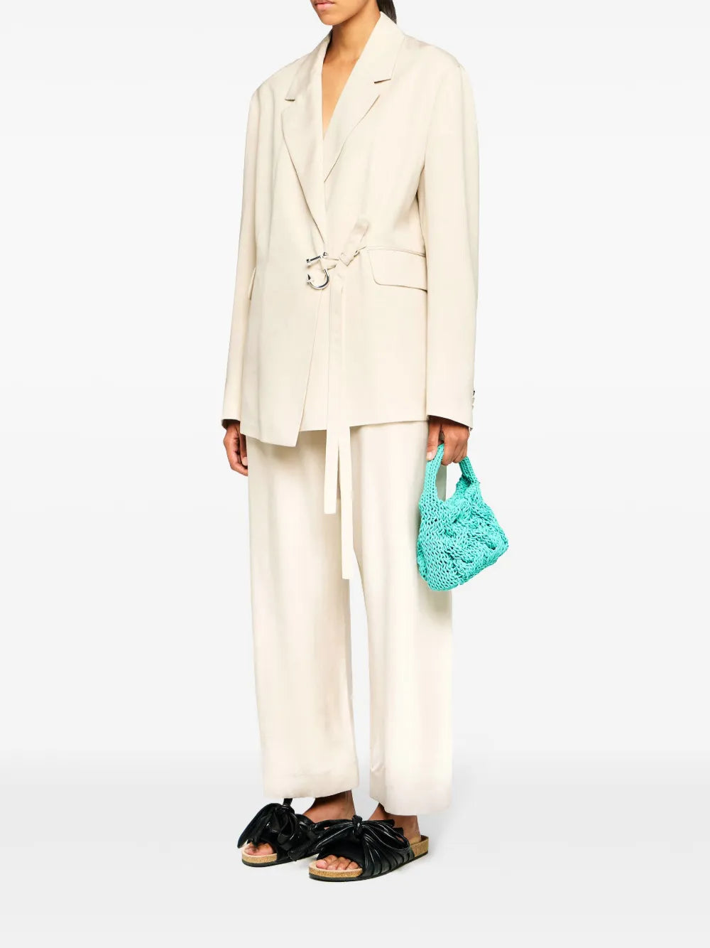 Tailored Wrap Blazer