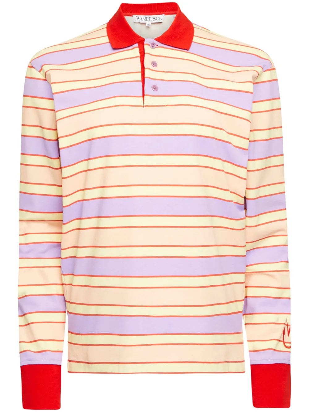 Striped Polo Top