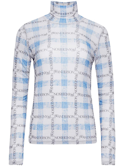 Logo Check-Print Top