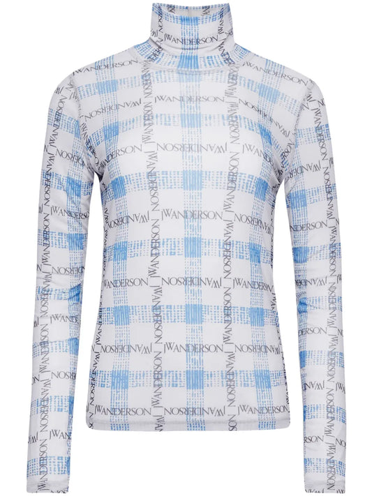 Logo Check-Print Top
