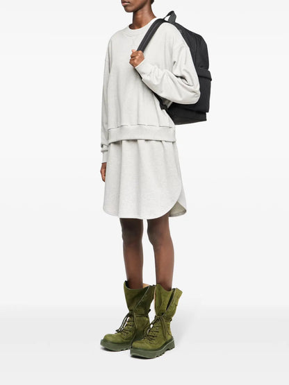 Layered Sweatshirt Dress