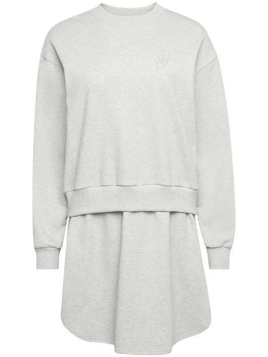 Layered Sweatshirt Dress