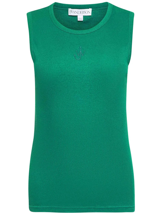 Anchor-Logo Tank Top