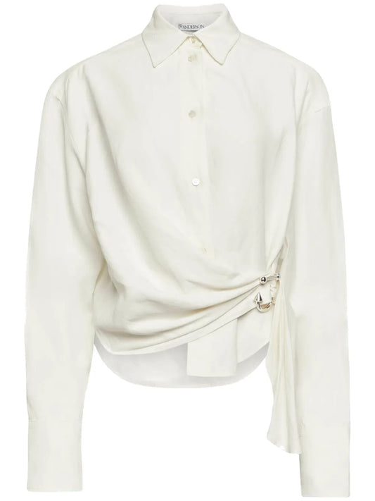 Draped Twisted Shirt