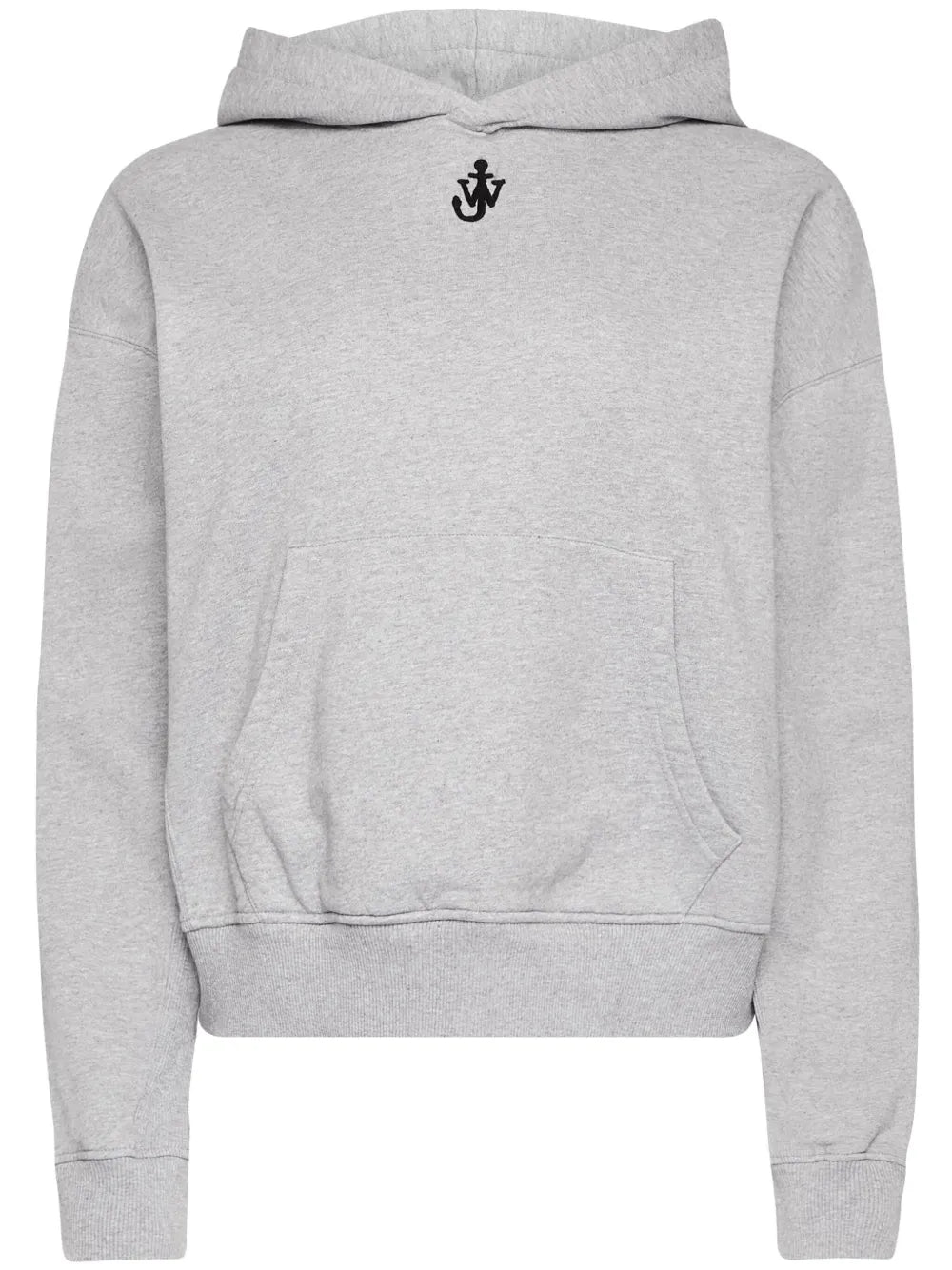 Anchor-Embroidered Hoodie