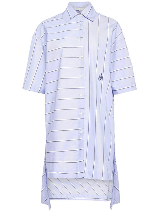 High-Low Hem Shirt Dress