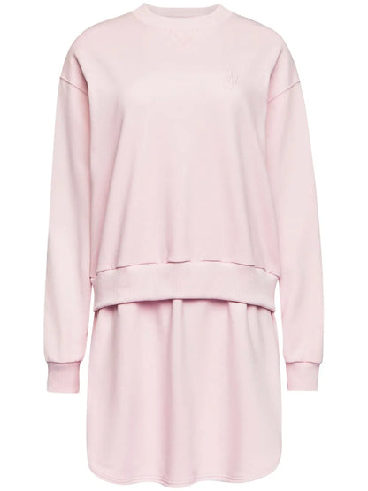 Layered Sweatshirt Dress