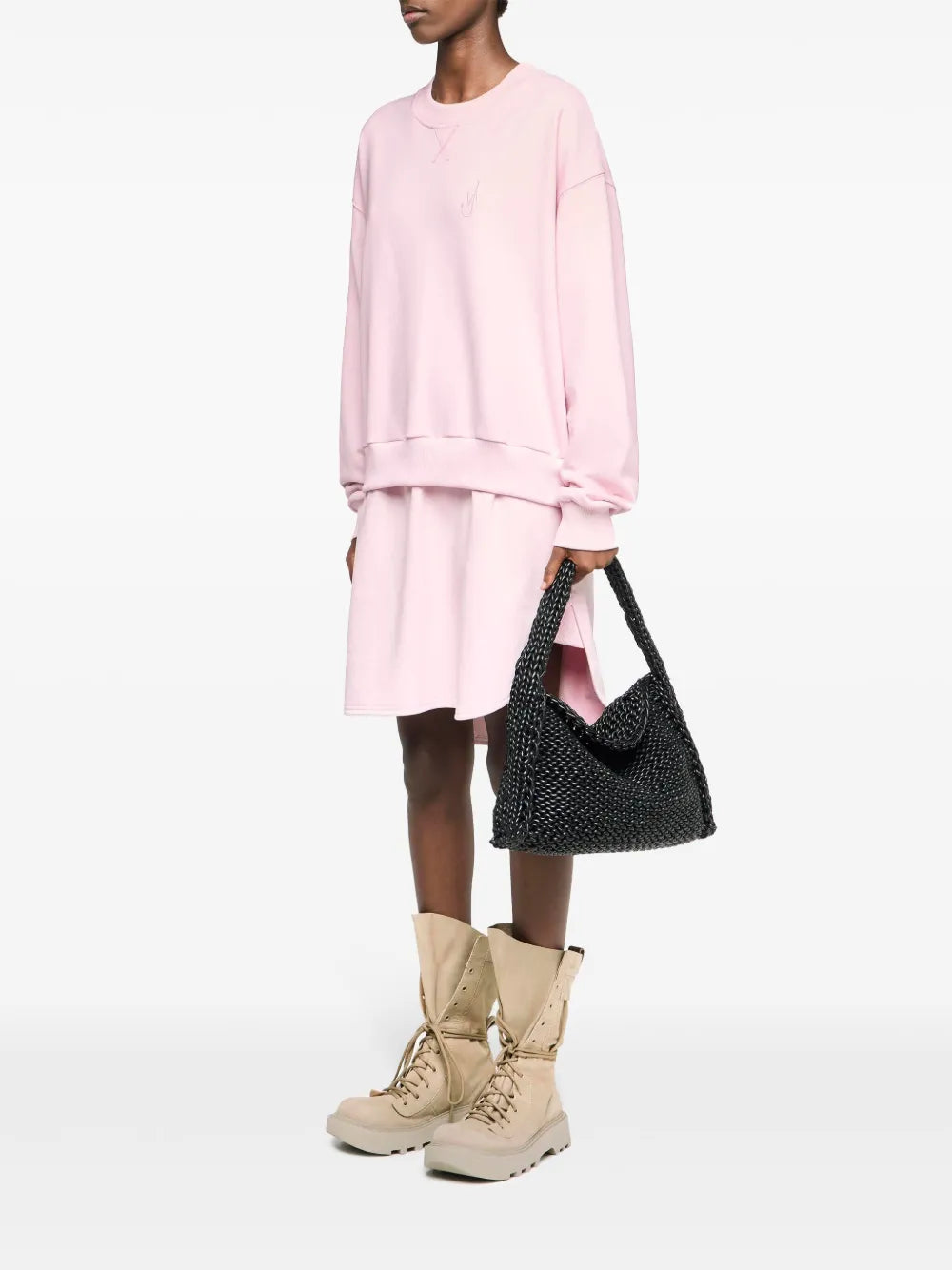 Layered Sweatshirt Dress