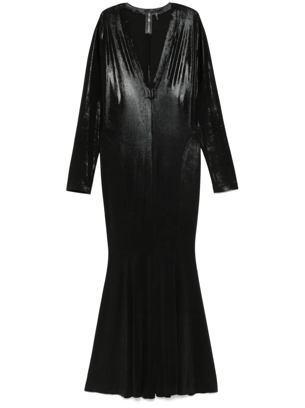 V-Neck Fishtail Dress