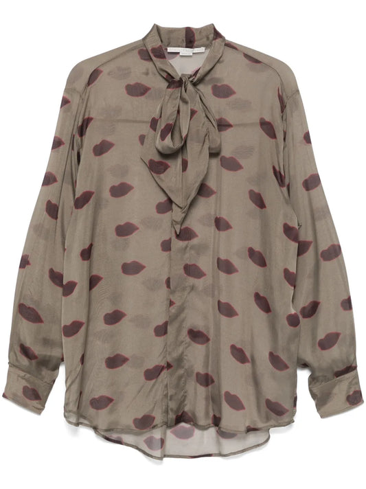 Abstrac-Print Shirt